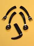 Amefa Utensils Curved Handle