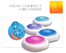 7 Day Compact Organizer