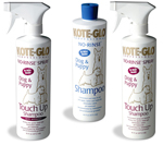 KOTE-GLO Professional NO-RINSE Dog and Puppy Shampoo