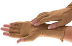 Isotoner Therapeutic Gloves Open Fingertip