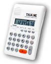 Talking Handheld Calculator with Alarm