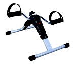 Folding Exercise Peddler with Electronic Display