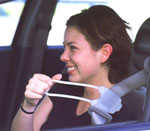 Easy Reach Seat Belt Handle
