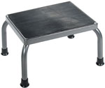 Footstool with Skid Rubber Platform