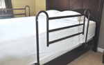 Home Bed Style Adjustable Length Bed Rails