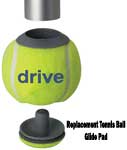 Replacement Tennis Ball Glide Pads for Tennis Ball Glides