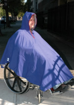 Weather Resistant Wheelchair Poncho