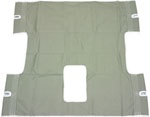Bariatric Heavy Duty Canvas Sling with Commode Cutout