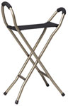Drive Folding Lightweight Cane with Sling Style Seat